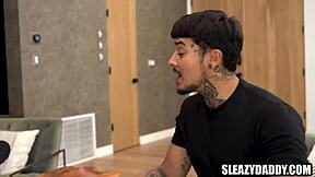 Stepdaddy, your dick needs my tongue clean now