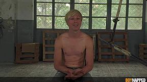 i'm dom daddy tormenting bound blonde twinks with my monster cock part 1