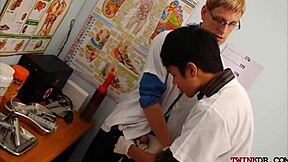twinks in uniforms breed skinny asian doc's ass raw