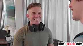 stepbro, caught you stroking that hot cock?