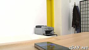 Hunks trade huge cocks in hardcore bareback anal and oral frenzy