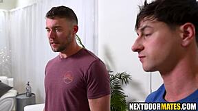 in the dungeon i'm takin' hardcore bareback from muscled hunk jock