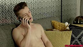 cade maddox drills twink grant ducati's tight hole with huge dildo