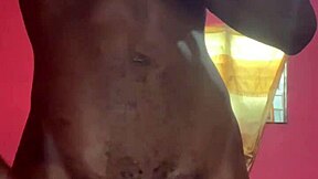 Skinny Brazilian Twink's Huge Cock Cum Explosion