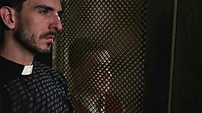 priest spencer anal fucks twinks in confessional