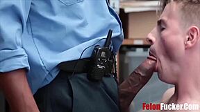 Thief, you gonna fuck this cop's ass as punishment or what?