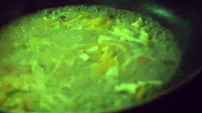 i join my stepson in the shower and things get steamy as his tight hole tempts me