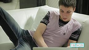 andrew's tight twink ass gets wrecked by zane's dick