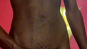 Skinny Brazilian Twink's Huge Cock Cum Explosion