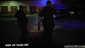 black emo cops jerk off in threesomes