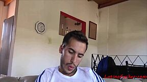 Latino Stud's First Time Bareback Outdoor Cock Fuck