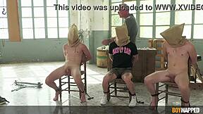 i'm in ecstasy tormenting three twinks with cock sucking and kinky domination pleasure