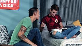 trevor harris an des irez studyin but horny twinks do anal insted