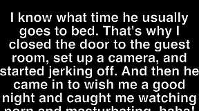 Caught my step grandson jerking off, time to fuck!