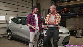 ryan bones and cam crawford jerk cocks before dudes-only camping trip then fuck raw gay