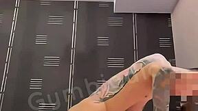 Gym Big Dick Horny Boyfriend Barebacks Muscle Big Ass