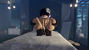 Femboy Summons Ladyboy For Monster Cock Anal