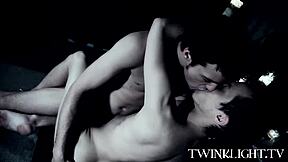 Slim Twink Ass Licked Then Monster Cock Drilled