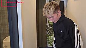 NAKED TWINK KOUYA OILED MASSAGE TURNS INTO INTIMATE ASS FUCK!