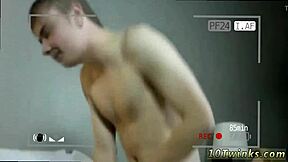 hey play this gay bareback rimjob kiss twink sex on the window