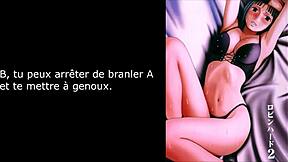 Hentai joi with nico robin commanding two players