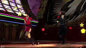 Sensual Jokar Dances Lifting Painter's Cock for Gaymer Thrill