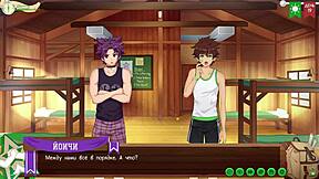 keitaro yoichi mutual monster cock blowjobs in hentai yaoi!