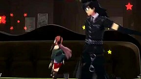 Sensual Jokar Dances Lifting Painter's Cock for Gaymer Thrill