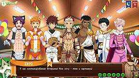 Game Camp of Friends Path 2 Episode 56 Cosplay Thrills with Russian Voiceover