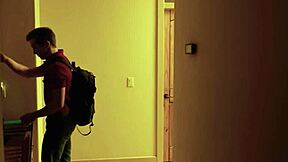 hot blond brunette twinks isaac parker trevor brooks bareback oral rimjob!