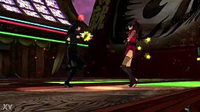 Sensual Jokar Dances Lifting Painter's Cock for Gaymer Thrill