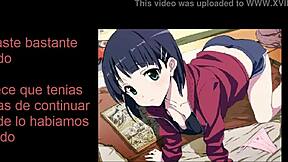 Leafa and Suguha's JOI Commands You to Stroke in Spanish!