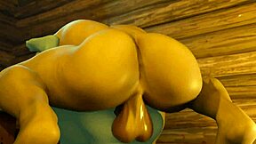 Jason's Massive Gay Bara Cock Pulses in 3D Softcore