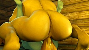 Jason's Massive Gay Bara Cock Pulses in 3D Softcore