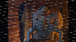 Jason's Massive Gay Bara Cock Pulses in 3D Softcore