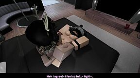 Christmas Shemale Collab Delivers Amateur Heat