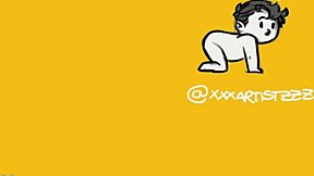 damn, this gay cartoon's horny as fuck!