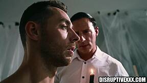 African Black Twinks Chris and Marvin Suck and Jerk Monster Cocks to Cumshots