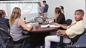 Straight Twinks Take Group Anal and Blowjobs in Classroom 3some
