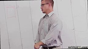 Straight Twinks Take Group Anal and Blowjobs in Classroom 3some
