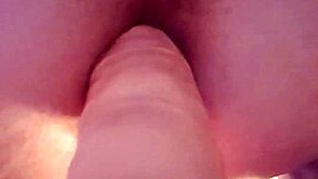 twink bends over ready for deep dildo toy insertion