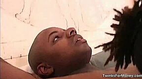 Black Thugs Pound Twink Assholes with Huge Cocks