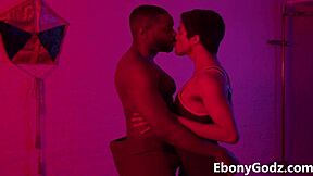 black hunk barebacks white twink teen's virgin ass interracial