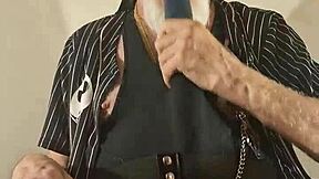 Thomas O'Dea strokes his monster cock relentlessly