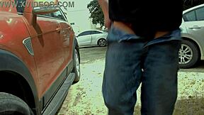 Kuwaiti Gay Cruising Wearing Jockstrap In Public Street