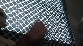 Man this fetish gay dude jerks his monster big cock handjob style