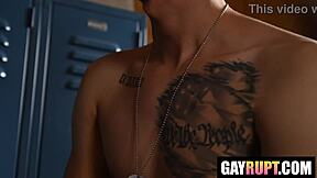 Soldiers break code and fuck twinks