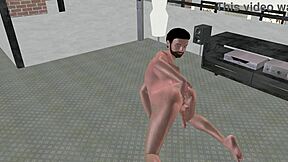 muscle stud fingers tight ass and eats cum