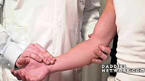 doctor gives twink his first prostate exam