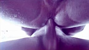 Facial cumshot for that african guy after bareback